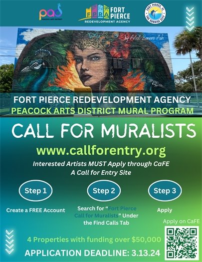 Call for Muralist Flyer 