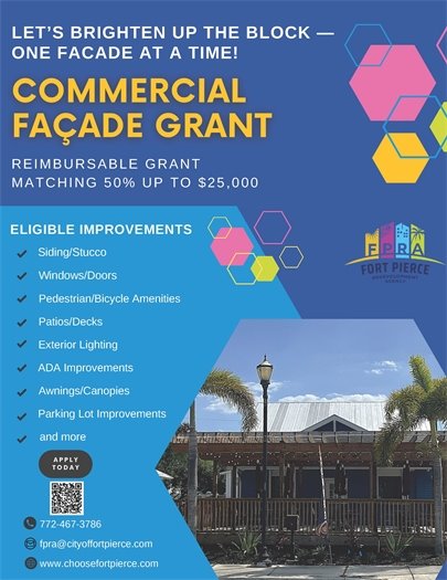 Commercial Facade Grant Flyer