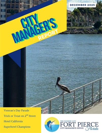 City Manager's Report -December 2025