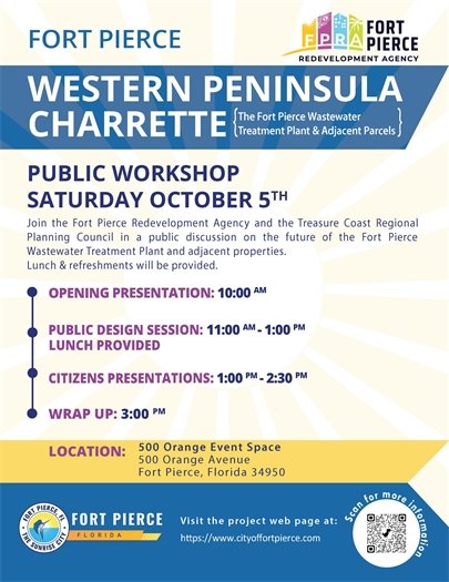 Western Peninsula Charrette Workshop Flyer