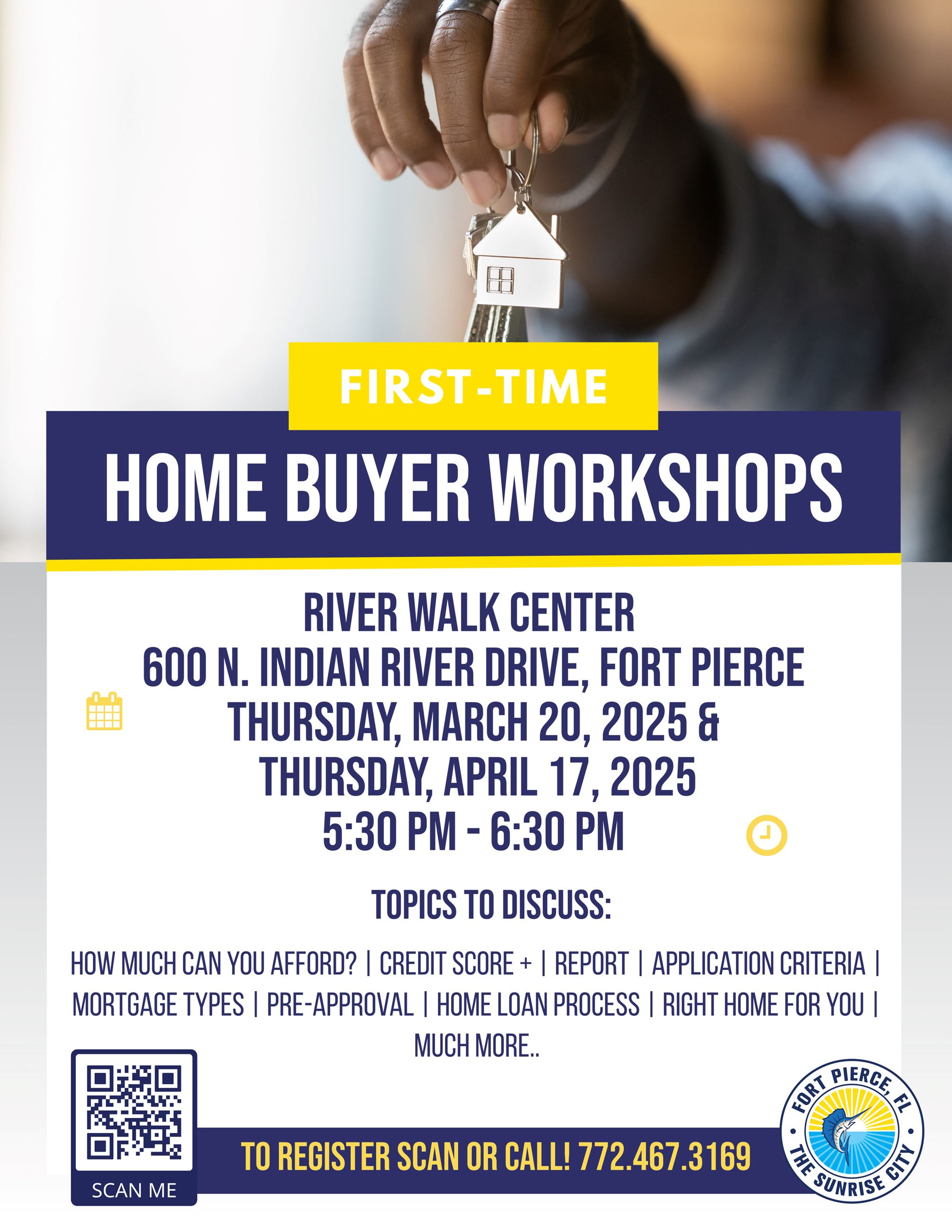 First Time Home Buyer Workshop Flyer