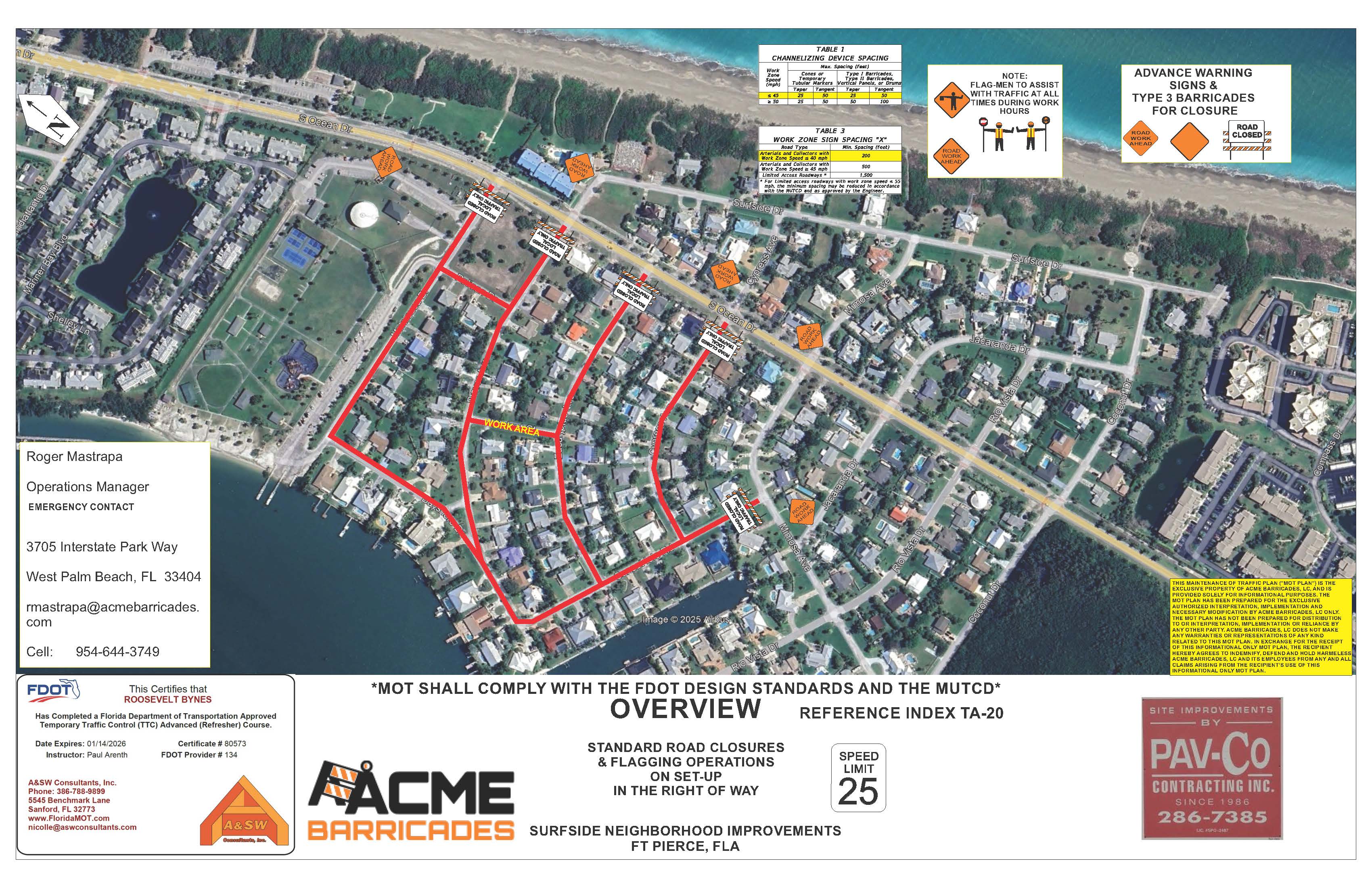 Road Construction Notification - 102325